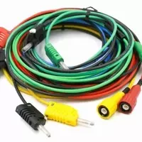 Oscilloscope Lead Set 3m Retractible Banana Plugs